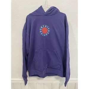 Uninterrupted Space Jam LeBron James Hoodie Sweatshirt - Purple- Mens L